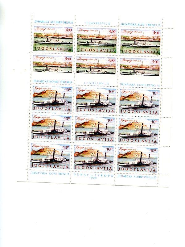 Yugoslavia 1979   mini sheets . Mint   VF NH