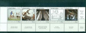 Venezuela 1988 Venalum Aluminium Corp. Str 5 MUH Lot47036