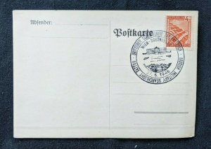 1946 Vienna Austria British Military Searchlight Tattoo Postcard Cover