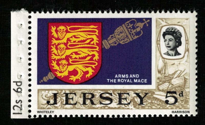 1969, Jersey, 5d, MNH, ** (T-9820)