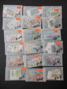 SOLOMON : Beautiful all VF MNH collection in glassines mostly between 1970s-2000