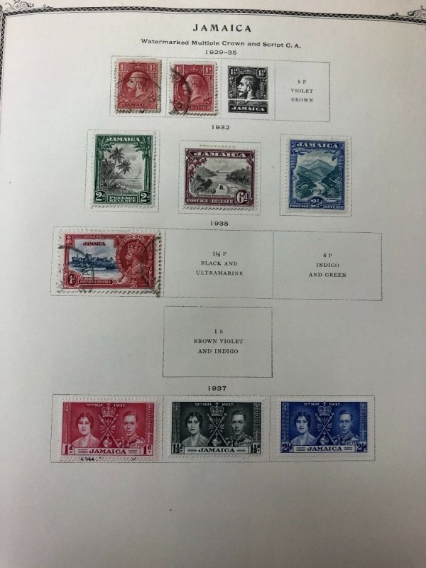 BRITISH EMPIRE – HIGH QUALITY COLLECTION JAMAICA TO VIRGIN ISLANDS – 418997