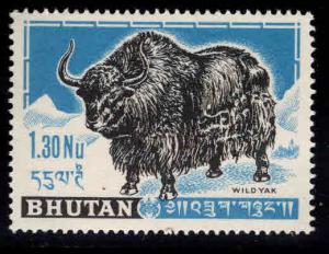 Bhutan  Scott 7 MNH** Yak stamp