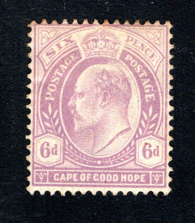 Cape of Good Hope Scott 69, F/VF, Unused, OG, CV $30.00 ..... 1190087