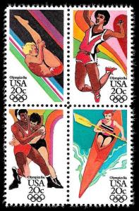 # 2082-2085 MINT NEVER HINGED L.A.SUMMER OLYMPICS