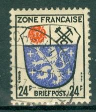 Germany - Allied Occupation - French Zone - Scott 4N9