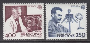 Faroe Islands 95-96 MNH VF