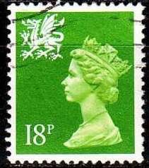 ENGLAND GREAT BRITAIN [Wales] MiNr 0060 C ( O/used ) Machin