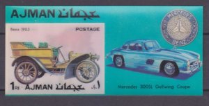 1972 Ajman 1460/B376b 3D Cars - Mercedes Benz 10,00 €