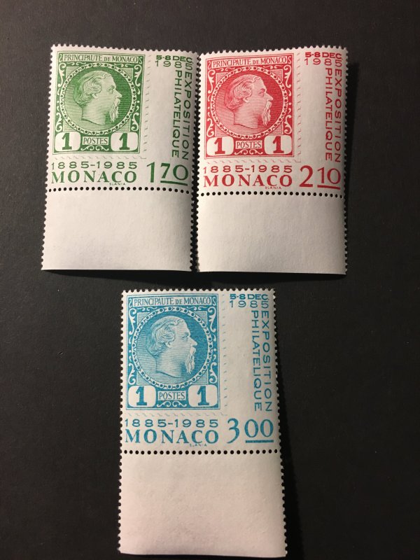 Monaco sc 1461-1463 MNH comp set