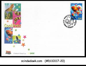 IRELAND - 2001 COOL PETS GREETINGS STAMPS & YEAR OF THE SNAKE - FDC