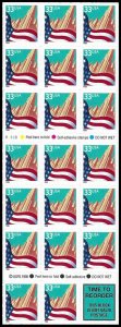 PCBstamps   US #3278e Bk Pane $6.60(20x33c)Flag & City, die cut 11,MNH,(V3333)-1