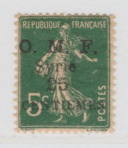 France French Colony Western Asia OMF 1920-22 25c on 5c MH* Stamp A22P36F9782-