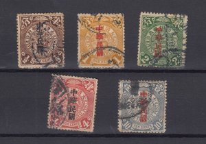 China Post Offices Turkestan 1915 Collection (5) Used BP9817