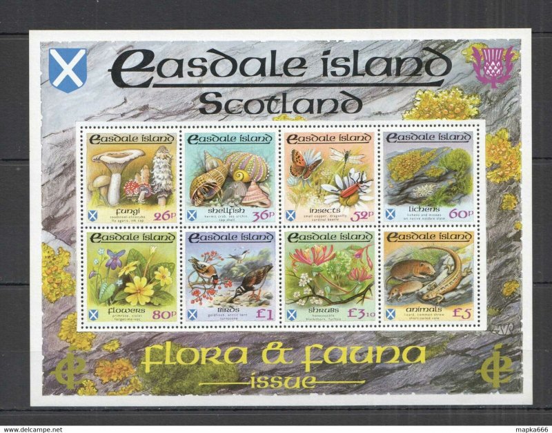 Scotland Flora & Fauna Birds Butterflies Marine Life Mushrooms 1Kb ** Nw382