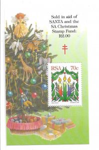 South Africa 1996 Christmas S/S Sc 953 MNH C11