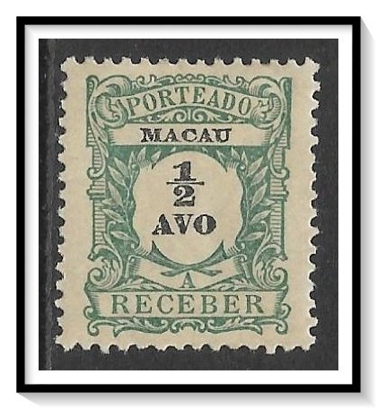 Macao #J1 Postage Due MNGAI