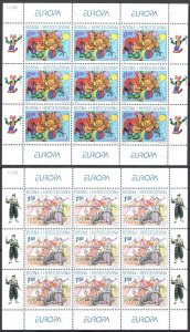 2002 EUROPE CEPT, Bosnia and Herzegovina Croatian No. 2 Minifogles - MNH**