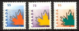 Canada 1998 Emblem Maple Leaf Mi. 1736/8  MNH