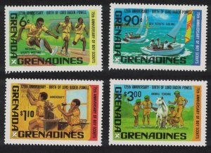 Grenadines Boy Scouts Lord Baden-Powell 4v 1982 MNH SG#483-486
