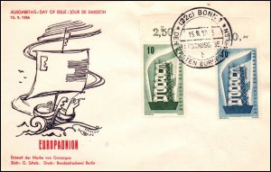 Germany 748-749 Europa U/A FDC