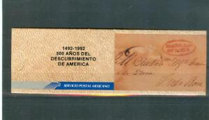 Mexico - Sc# 1698. 1992 Columbus Cplt. Booklet RARE $300.00.