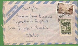 98637 - ARGENTINA - POSTAL HISTORY -  AIRMAIL  COVER to ITALY 1965