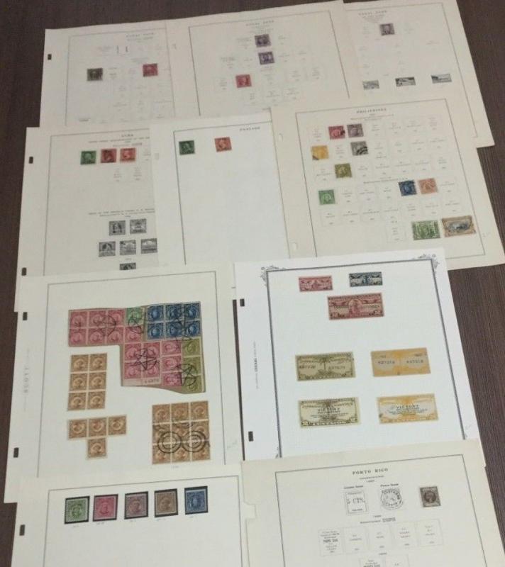 MOMEN: US # BOB COLLECTION ON (10) ALBUM PAGES $ #9095