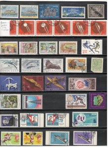 RUSSIA COLLECTION  ON STOCK SHEET, MINT/USED