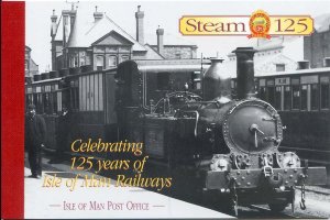 1998 Isle of Man Steam Railway Prestige Booklet SGSB49 Unmounted Mint