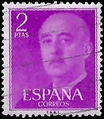 SPAIN   #830 USED (2)