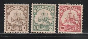 Mariana Islands 17-19 MH Ships