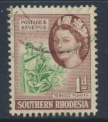 Southern Rhodesia  SG 79  SC# 82 Used Tobacco Planter 