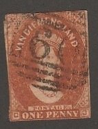 AUSTRALIA-TASMANIA #11a USED SPACE FILLER