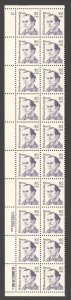 1985 Scott #2195, $2 William Jennings Bryant Plate Block of 20 MNH Plate #2