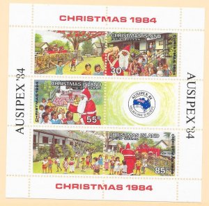 CHRISTMAS ISLAND Sc#161 Souvenir Sheet Mint Never Hinged