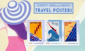 Australia / Australië - Postfris/MNH - Sheet Travel Posters 2024