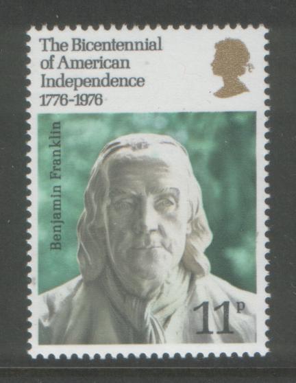 Great Britain 1976 U.S. Bi-centenary (1) Scott #