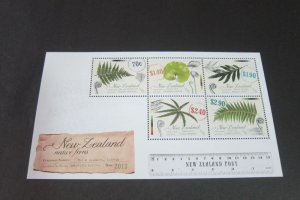 New Zealand 2013 Sc 2449a Ferns MS MNH