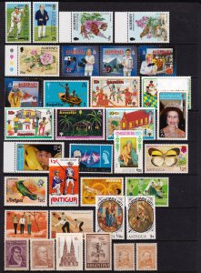 A Countries Mint MNH/MH Accumulation (All Different)