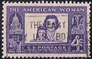 1152 4 cent The American Woman VF used