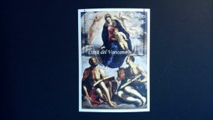 Vatican City Sc# 1694 Mary with Child Souvenir Sheet MNH  (2018)