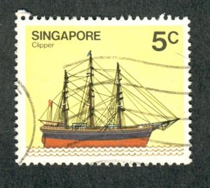 Singapore #337 used single