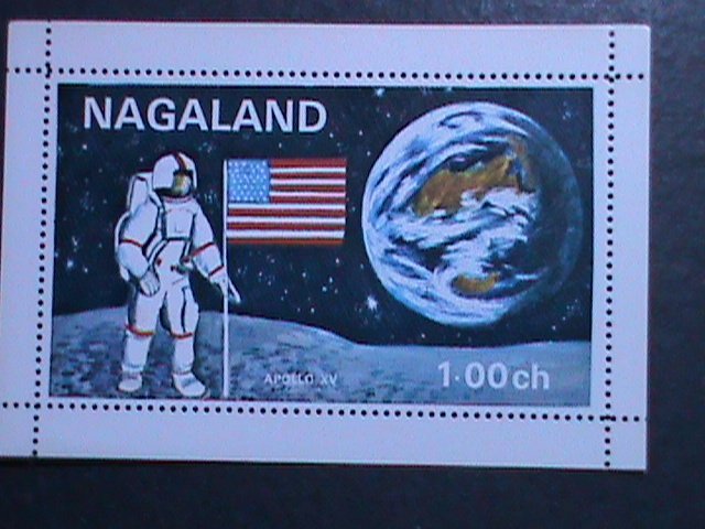 ​NAGALAND-1972-FIRST MAN LANDING ON THE MOON MNH S/S VF WE SHIP TO WORLD WIDE