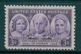 959 3c Progress of Women Fine MNH