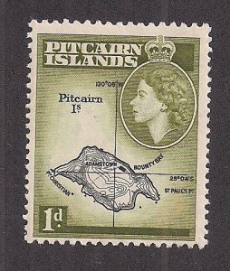 PITCAIRN ISLANDS SC# 21 FVF/MOG