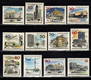 Germany, Berlin #9N223-234 ~ Cplt Set of 12 ~ M, NH, PD-Light Exist (1965-66)