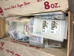 WW, BRITISH COLONIES, 81 Long Boxes Enormous Accumulation of Stamps, 300k +
