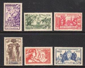 French Polynesia #117 - 122 Mint Never Hinged G85