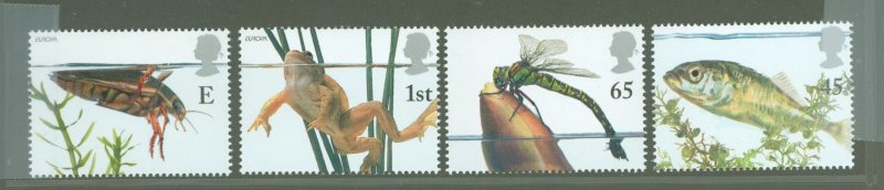 Great Britain #1981-1984  Single (Complete Set) (Europa) (Fauna)